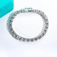The Eternal Brilliance Bracelet: D Color VVS1 Moissanite in Sterling Silver | GRA Certified Unisex Luxury