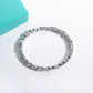 Moissanite Tennis Bracelet, 8-10.4 CTTW D Color VVS1 Clarity Round Cut Bezel Set in 925 Sterling Silver, Classic Diamond Bracelet for Women with Certificate