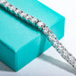 The Eternal Brilliance Bracelet: D Color VVS1 Moissanite in Sterling Silver | GRA Certified Unisex Luxury