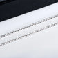 Adjustable Moissanite Anklet & Bracelet, 18K Gold Plated Sterling Silver 25cm Chain