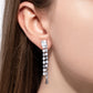 2-in-1 Convertible Tassel Drop Earrings | Moissanite Stud & Dangle Earrings in 925 Sterling Silver