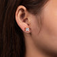1.2-4CTTW Princess Cut D VVS1 Moissanite Stud Earrings 925 Sterling Silver 10K Post