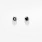 Limited Edition Black Moissanite Stud Earrings, D Color VVS1 Clarity in 925 Sterling Silver, Exclusive Solitaire & Halo Designs for Women & Men