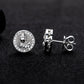 Buddha Hand Iced Out Stud Earrings  0.5cttw D Color Moissanite in 925 Sterling Silver  Hip Hop Street Style Jewelry