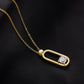 Minimalist Circle Pendant Necklace, 2 CTTW Moissanite Halo in 14K Gold Plated Sterling Silver with Rhodium Outline, Dainty Choker for Women