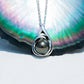 11-12mm AAAA Tahitian Black Pearl Necklace with D Color Moissanite Pendant, 18K White Gold Plated over Sterling Silver, 45+2+3mm Adjustable Chain