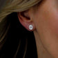 Oval Cut Moissanite Stud Earrings, 1 CT D Color VVS1 Clarity in 925 Sterling Silver, GRA Certified Earrings for Women