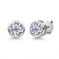 Moissanite Stud Earrings, 1 CT D Color Flawless Clarity with GRA Certificate, 925 Sterling Silver, Perfect Wedding & Anniversary Gifts for Her
