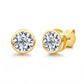 Moissanite Stud Earrings, 1 CT D Color Flawless Clarity with GRA Certificate, 925 Sterling Silver, Perfect Wedding & Anniversary Gifts for Her