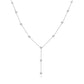 Y-Shape Diamond-Accented Necklace, Marquise Cut Moissanite Center in 925 Sterling Silver, VVS1 Clarity Jewelry Gift with Box