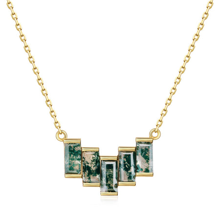 Moss Agate Necklace